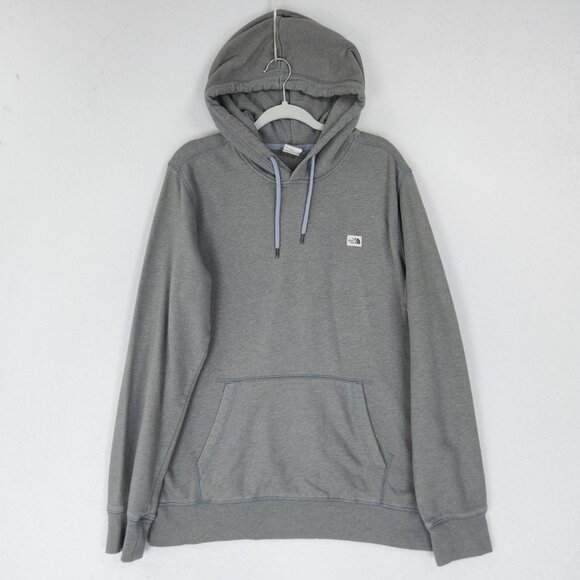 The North Face Sweater Mens Extra Large Gray Sweatshirt Hoodie Pullover Casual - Picture 1 of 12